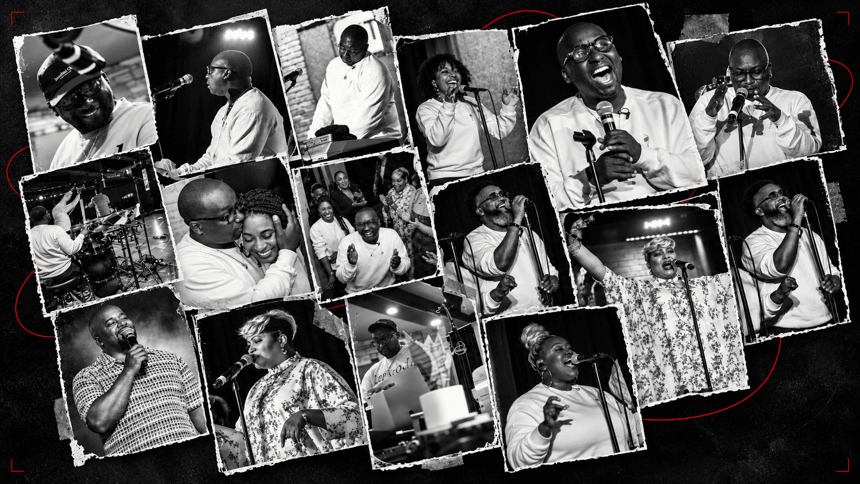 Legends of the Song concert, performance, and backstage photo collage